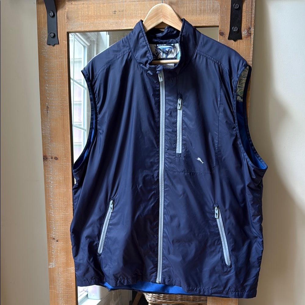 Tommy Bahama 9 Iron Full Zip Vest Size XXL